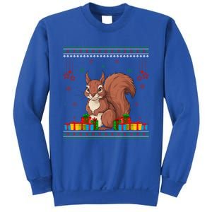 Ugly Christmas Funny Squirrel Lovers Xmas Holiday Gift Sweatshirt