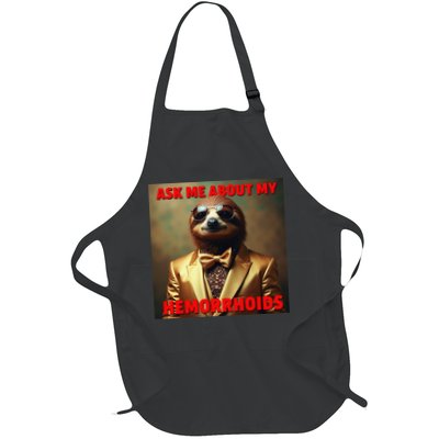 Unhinged Cringe Funny Hemorrhoids Inappropriate Embarrassing Apron