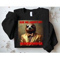 Unhinged Cringe Funny Hemorrhoids Inappropriate Embarrassing Sweatshirt