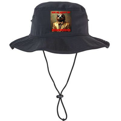 Unhinged Cringe Funny Hemorrhoids Inappropriate Embarrassing Bucket Hat