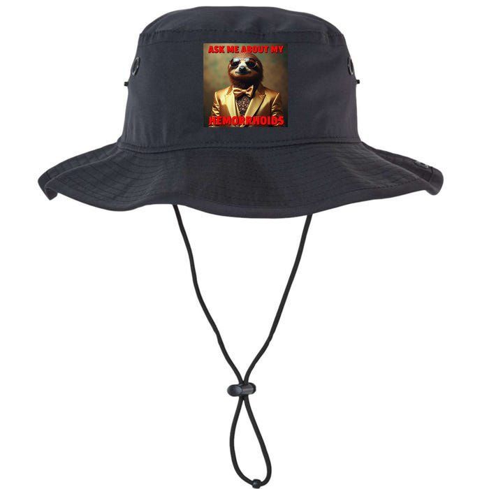 Unhinged Cringe Funny Hemorrhoids Inappropriate Embarrassing Bucket Hat
