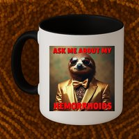 Unhinged Cringe Funny Hemorrhoids Inappropriate Embarrassing Mug