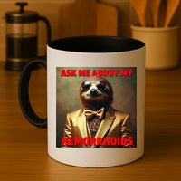 Unhinged Cringe Funny Hemorrhoids Inappropriate Embarrassing Mug