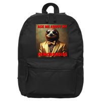 Unhinged Cringe Funny Hemorrhoids Inappropriate Embarrassing 16 in Basic Backpack
