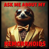 Unhinged Cringe Funny Hemorrhoids Inappropriate Embarrassing 16 in Basic Backpack