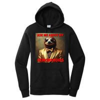 Unhinged Cringe Funny Hemorrhoids Inappropriate Embarrassing Women's Pullover Hoodie