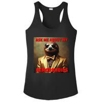 Unhinged Cringe Funny Hemorrhoids Inappropriate Embarrassing Ladies PosiCharge Competitor Racerback Tank