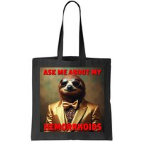 Unhinged Cringe Funny Hemorrhoids Inappropriate Embarrassing Bag