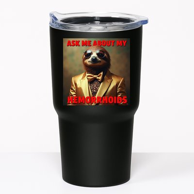 Unhinged Cringe Funny Hemorrhoids Inappropriate Embarrassing Tumbler