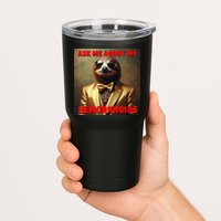 Unhinged Cringe Funny Hemorrhoids Inappropriate Embarrassing Tumbler