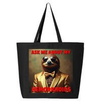Unhinged Cringe Funny Hemorrhoids Inappropriate Embarrassing 25L Jumbo Tote