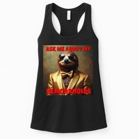 Unhinged Cringe Funny Hemorrhoids Inappropriate Embarrassing Womens Tank Top