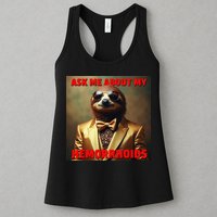 Unhinged Cringe Funny Hemorrhoids Inappropriate Embarrassing Womens Tank Top
