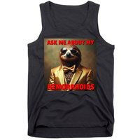 Unhinged Cringe Funny Hemorrhoids Inappropriate Embarrassing Tank Top