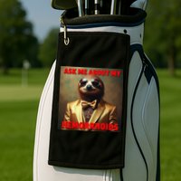 Unhinged Cringe Funny Hemorrhoids Inappropriate Embarrassing Golf Towel