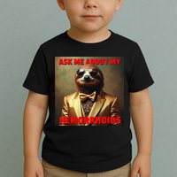 Unhinged Cringe Funny Hemorrhoids Inappropriate Embarrassing Toddler T-Shirt