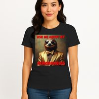 Unhinged Cringe Funny Hemorrhoids Inappropriate Embarrassing Womens T-Shirt