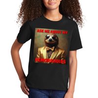 Unhinged Cringe Funny Hemorrhoids Inappropriate Embarrassing Kids T-Shirt