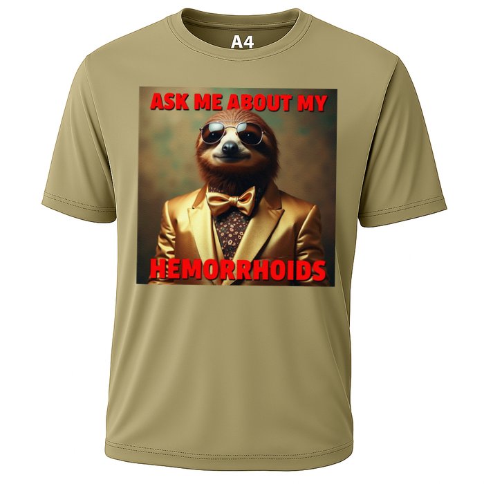 Unhinged Cringe Funny Hemorrhoids Inappropriate Embarrassing Performance Shirt