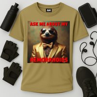 Unhinged Cringe Funny Hemorrhoids Inappropriate Embarrassing Performance Shirt