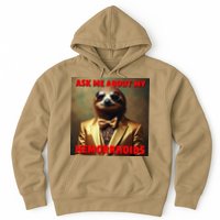 Unhinged Cringe Funny Hemorrhoids Inappropriate Embarrassing Hoodie