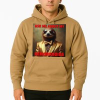 Unhinged Cringe Funny Hemorrhoids Inappropriate Embarrassing Hoodie