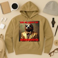 Unhinged Cringe Funny Hemorrhoids Inappropriate Embarrassing Hoodie