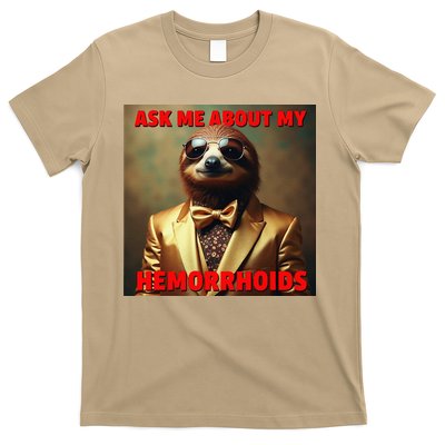 Unhinged Cringe Funny Hemorrhoids Inappropriate Embarrassing T-Shirt