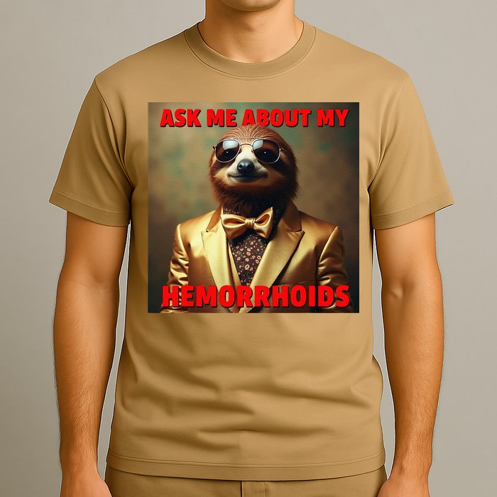 Unhinged Cringe Funny Hemorrhoids Inappropriate Embarrassing T-Shirt