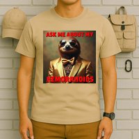 Unhinged Cringe Funny Hemorrhoids Inappropriate Embarrassing T-Shirt