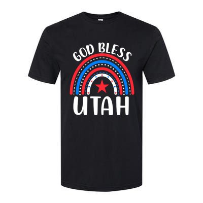 Utah Cool Gift I Love Utah Usa Gift Softstyle® CVC T-Shirt