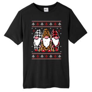 Ugly Christmas Gnomes Tall Fusion ChromaSoft Performance T-Shirt