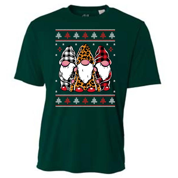 Ugly Christmas Gnomes Cooling Performance Crew T-Shirt