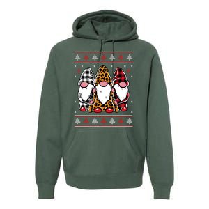 Ugly Christmas Gnomes Premium Hoodie