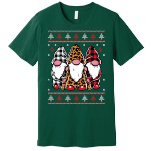 Ugly Christmas Gnomes Premium T-Shirt