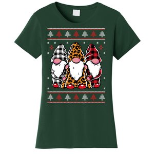 Ugly Christmas Gnomes Women's T-Shirt