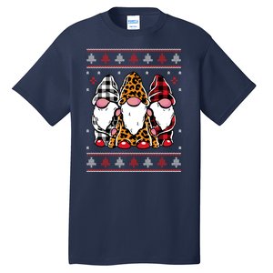 Ugly Christmas Gnomes Tall T-Shirt