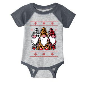 Ugly Christmas Gnomes Infant Baby Jersey Bodysuit