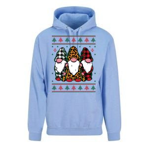 Ugly Christmas Gnomes Unisex Surf Hoodie