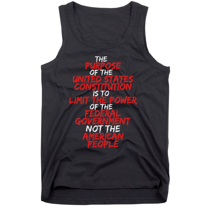 Us Constitution Gift Constitution Clarification Tank Top