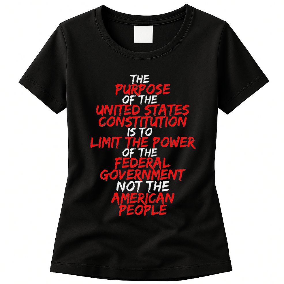 Us Constitution Gift Constitution Clarification Womens T-Shirt