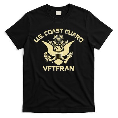U.S. Coast Guard Veteran Eagle Vintage Veterans Day T-Shirt