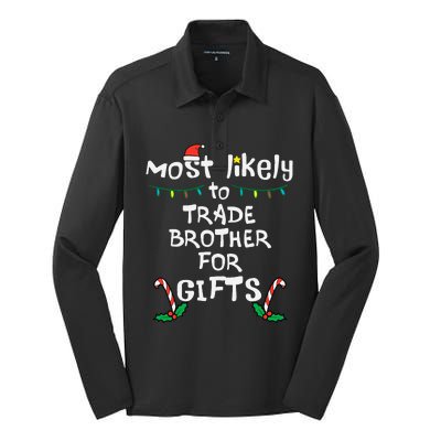 Unique Christmas Gifts Trade Brother for Memorable Presents Silk Touch Performance Long Sleeve Polo