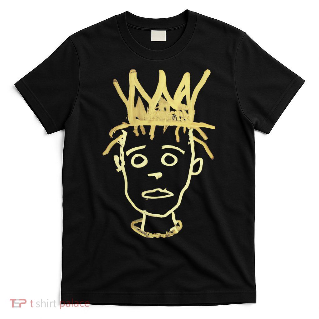 Urban Crown Graffiti Art, Streetwear, Expressive, Drip Ink T-Shirt