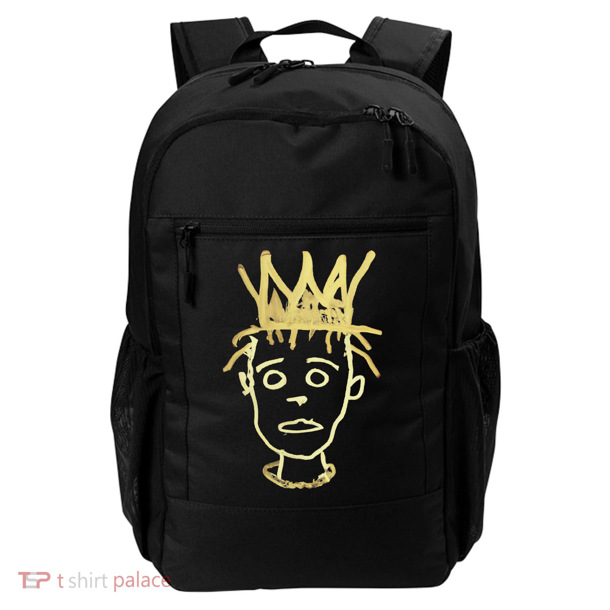 Urban Crown Graffiti Art, Streetwear, Expressive, Drip Ink Daily Commute Backpack