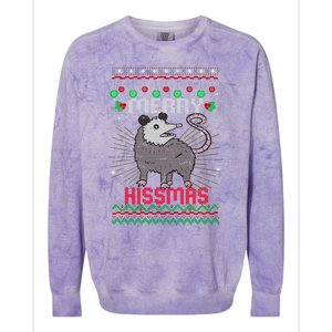 Ugly Christmas Gift Colorblast Crewneck Sweatshirt