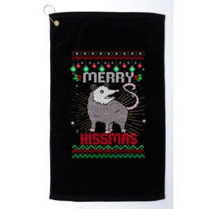 Ugly Christmas Gift Platinum Collection Golf Towel