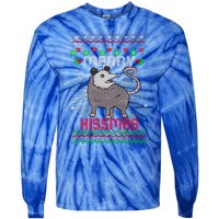 Ugly Christmas Gift Tie-Dye Long Sleeve Shirt