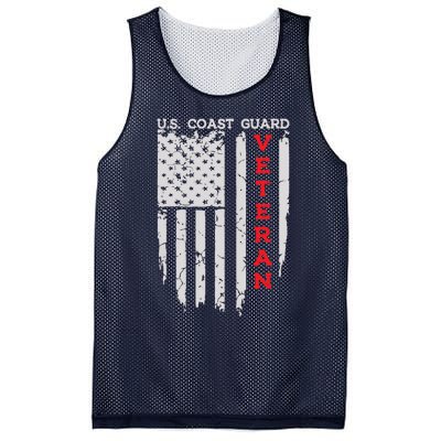 Us Coast Guard Veteran Uscg American Flag Mesh Reversible Basketball Jersey Tank