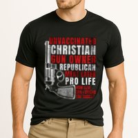Unvaccinated Christian Gun Owner Republican Meat Eater Cooling Performance Crew T-Shirt